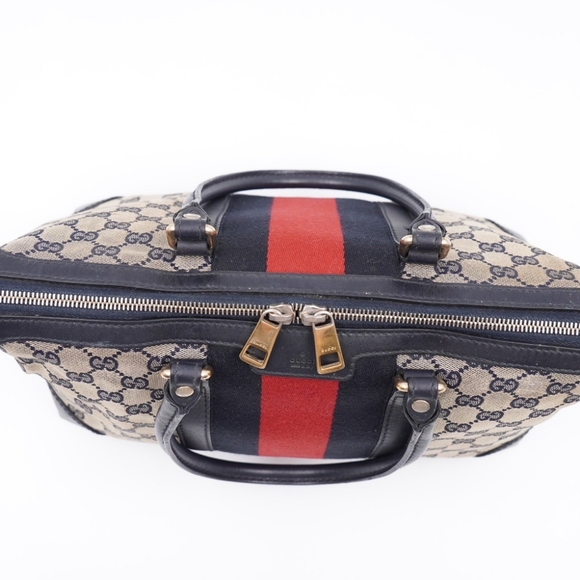 ❌️❌️SOLD❌️❌️X31❤️ Gucci GG Canvas Vintage Web Convertible Tote bag - Picture 4 of 16